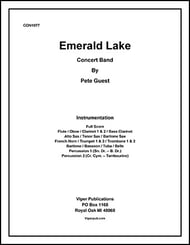 Emerald Lake Concert Band sheet music cover Thumbnail